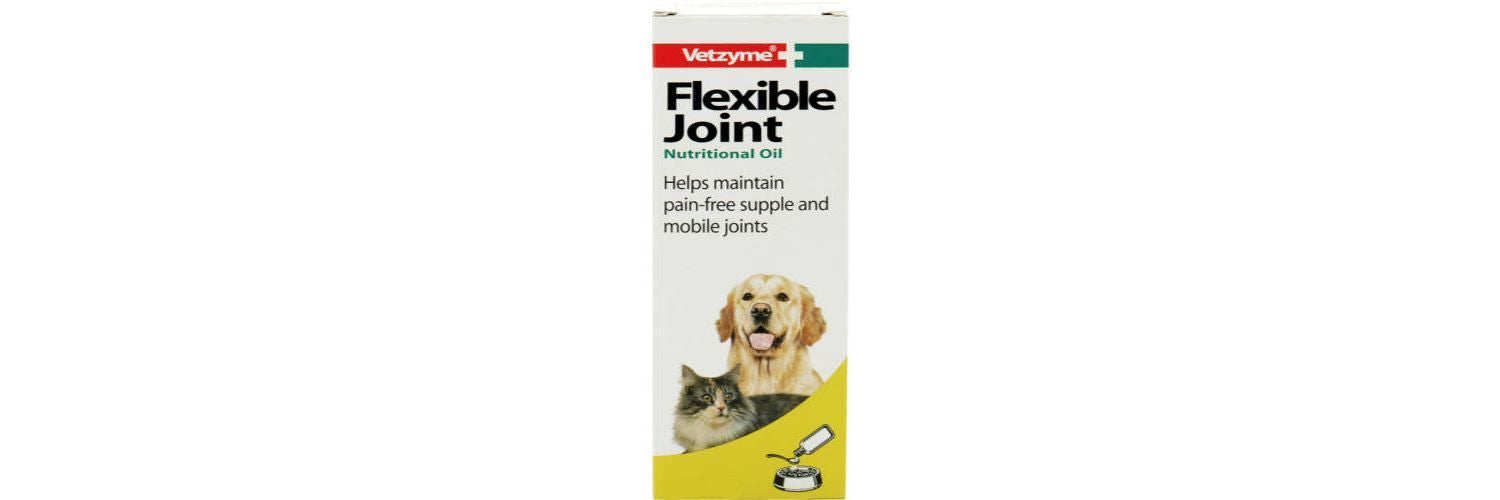  Vetzyme Dog & Cat Flexible Joint Nutritional Oil 150ml