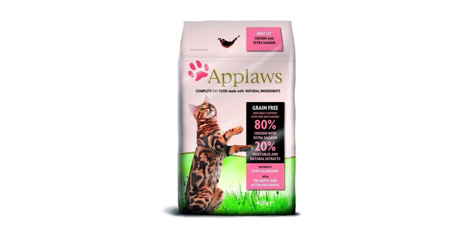 Applaws Hypoallergenic Salmon & Veg Adult Cat Food
