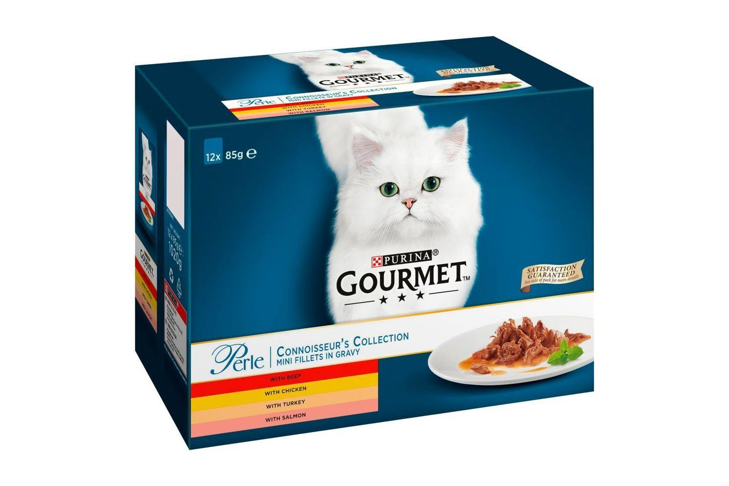  Gourmet Perle Connoisseurs Collection (Beef, Chicken, Rabbit, Salmon)