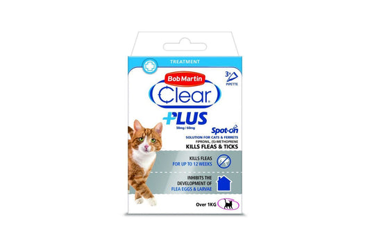  Bob Martin Clear Plus Spot On Cat