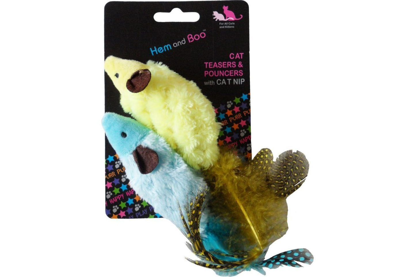  Hemmo & Co Hemm & Boo Catnip Feather Mice