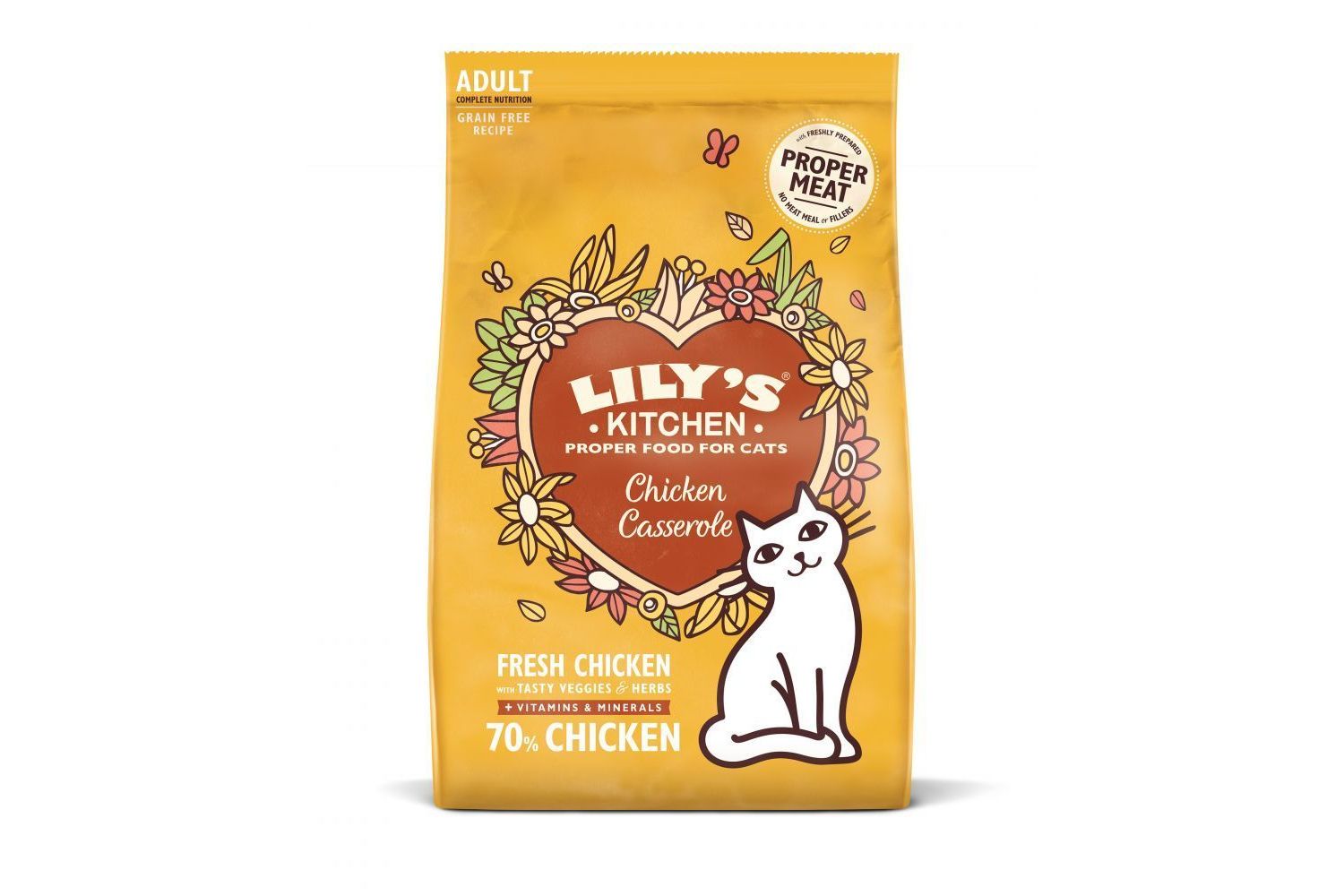  Lily's Kitchen Chicken Casserole Grain Free Dry Cat Food