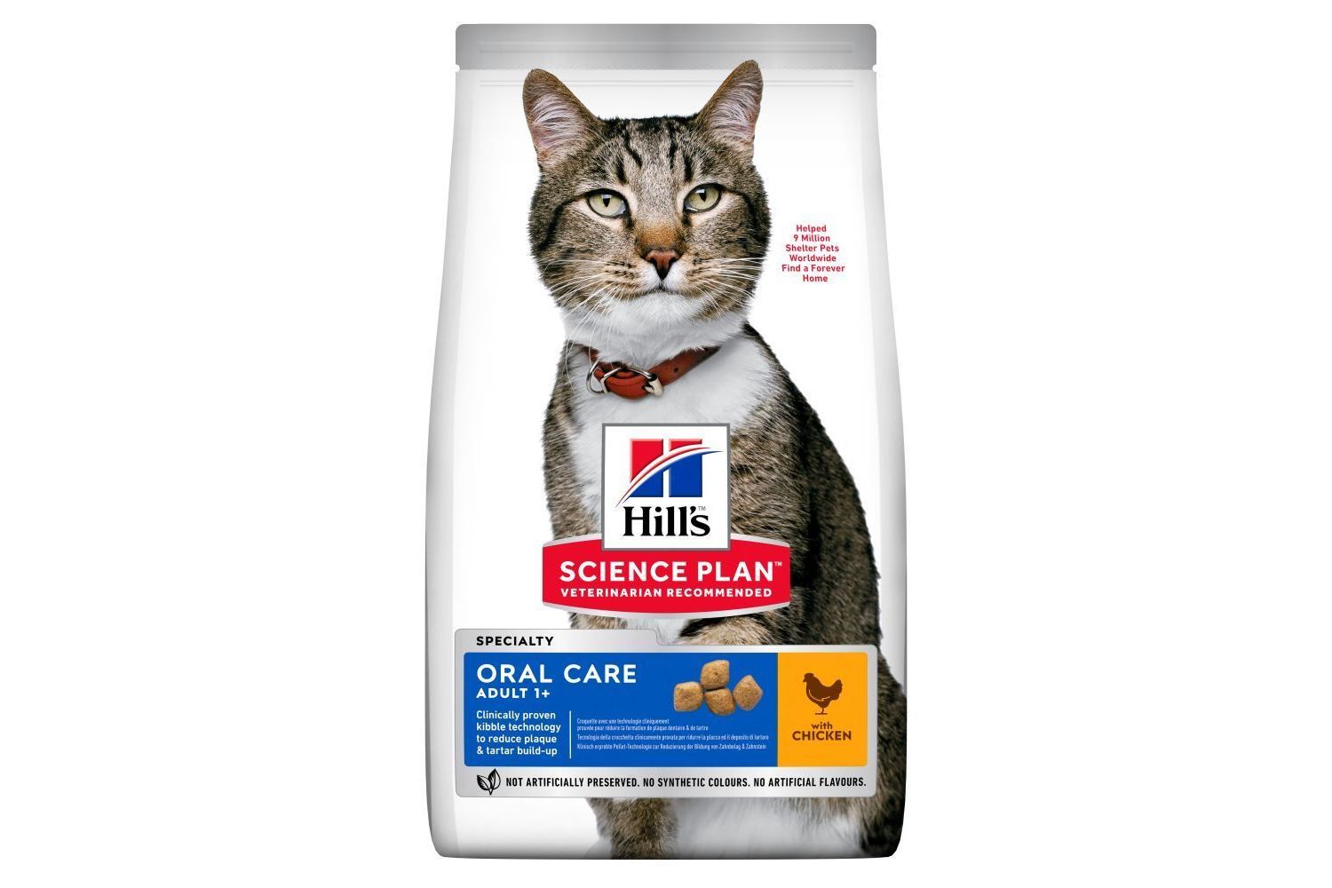  Hill's Science Plan Feline Oral Care Adult Cat Chicken