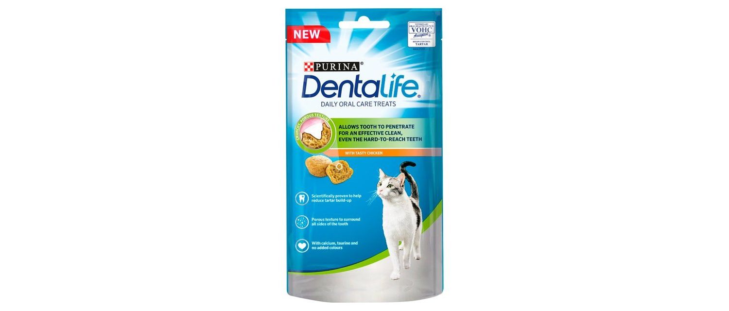  8 X Purina Dentalife Chicken Treats 40g
