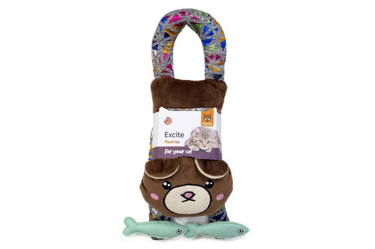  Fofos Plush Bear + Fish