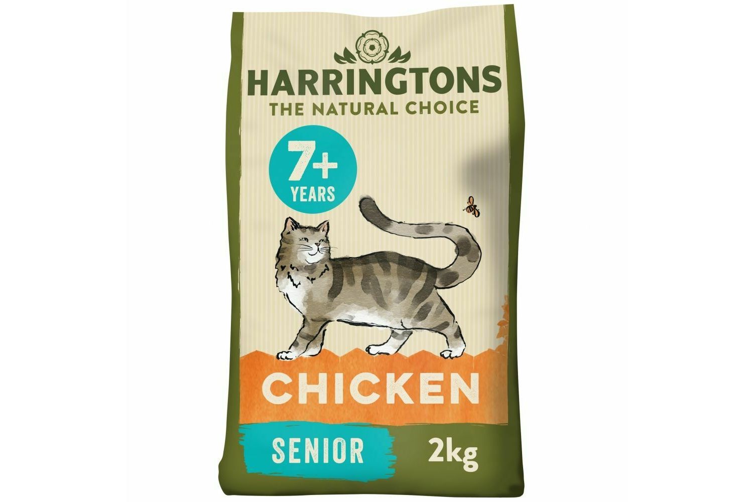  Harringtons Cat Food Senior Chicken 2kg