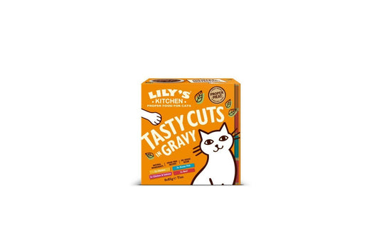  Lily's Kitchen Cat Tasty Cuts Gravy Variety 8 Pack
