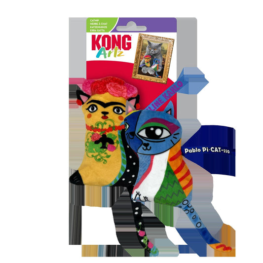 KONG Artz Kahlo / Picasso Cat Toy