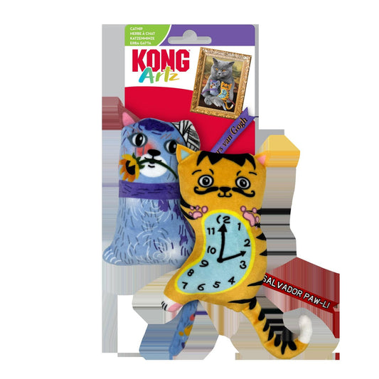  KONG Artz Dali / Van Gogh Cat Toy