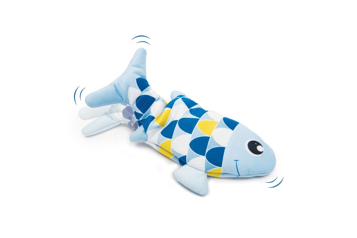  Catit Groovy Fish Blue Cat Toy