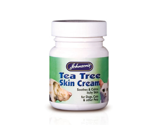  Johnson's Dog & Cat Tea Tree Antiseptic Skin Cream 50g