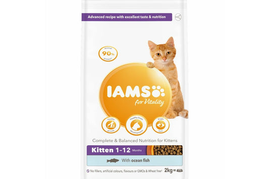  Iams For Vitality Kitten Food Fish