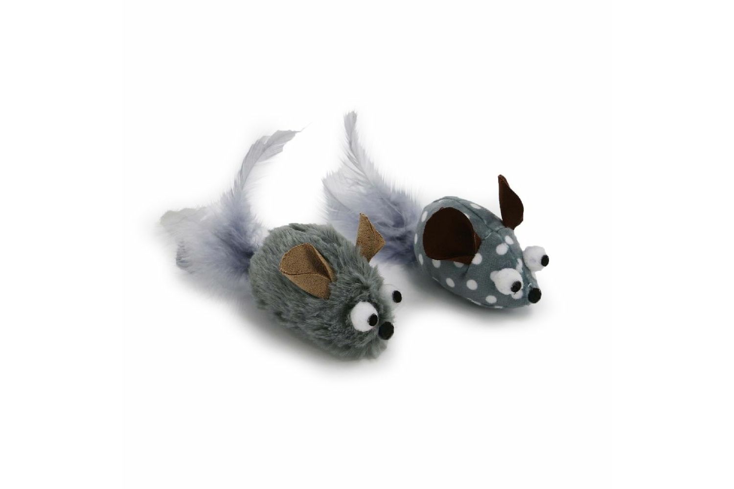  Ancol Twin Mice Set For Cats