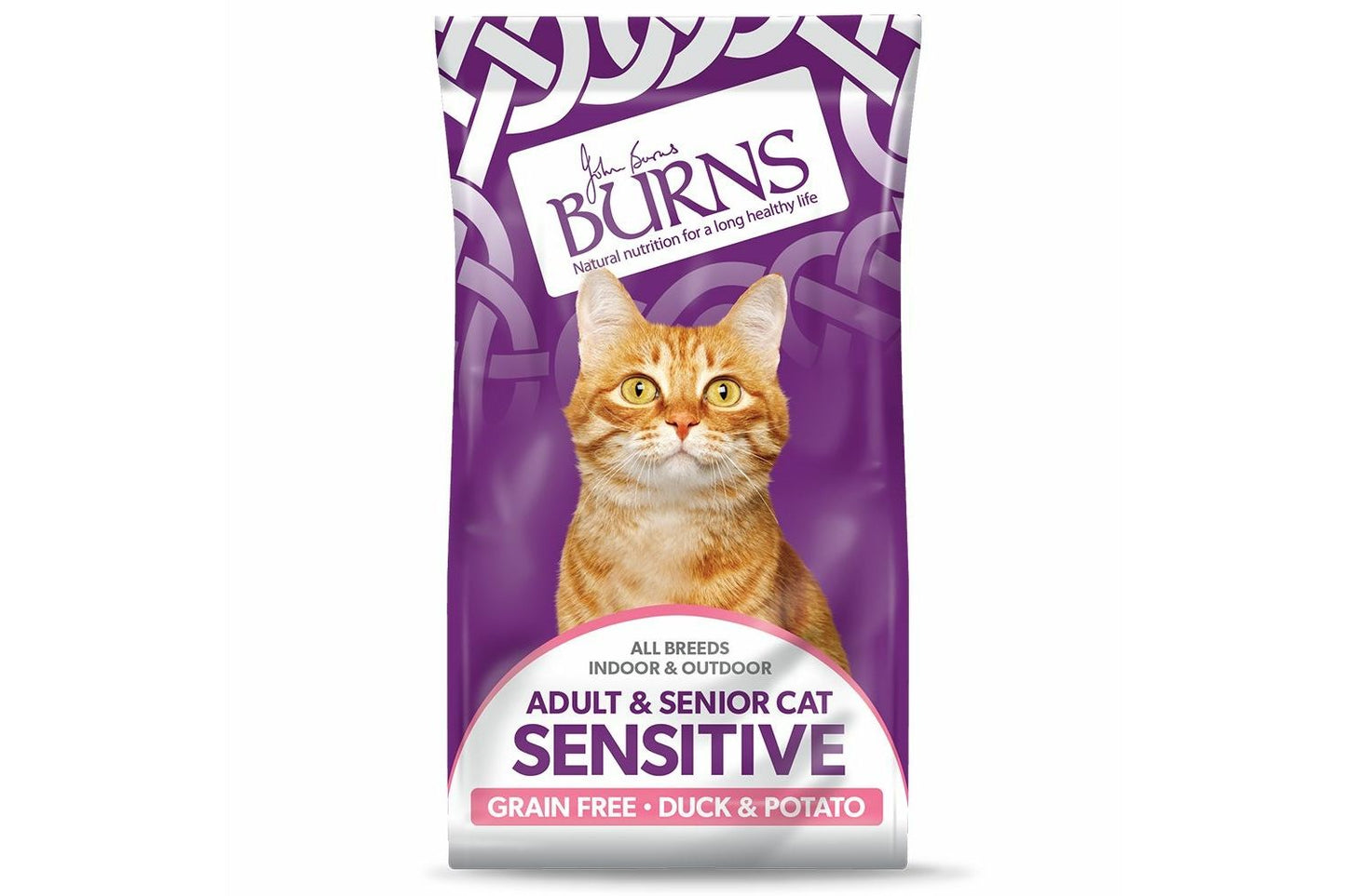  Burns Adult & Senior Cat Food Sensitive Grain Free Duck & Potato 1.5kg