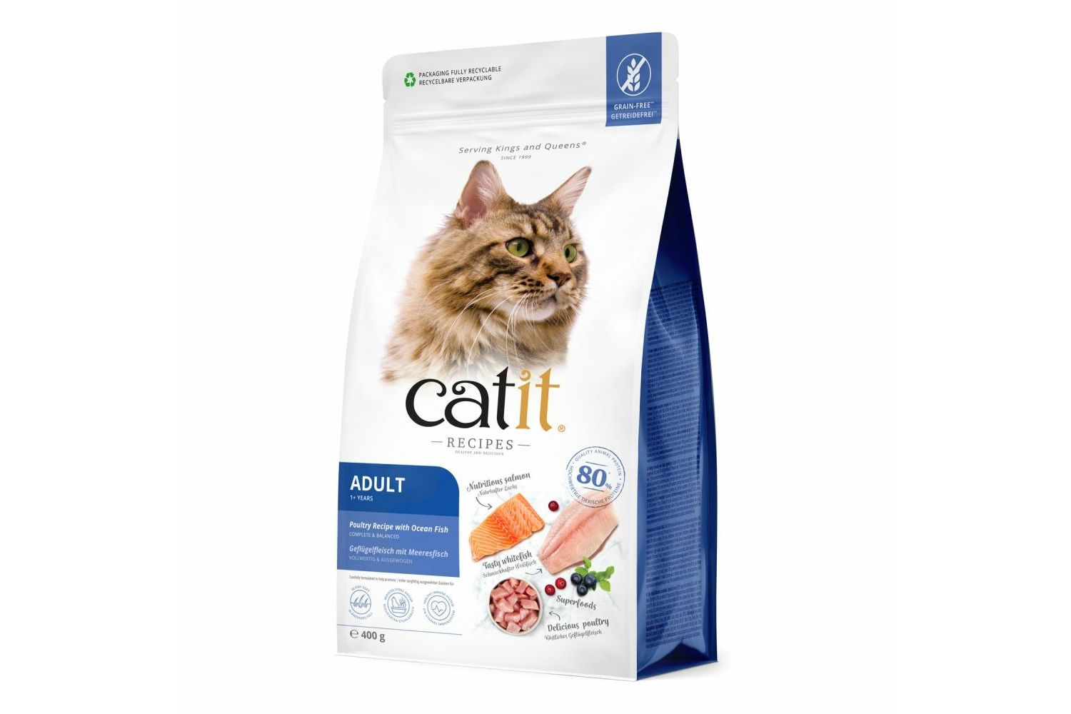  Catit Recipes Adult Poultry With Ocean Fish Recipe Dry Cat Food