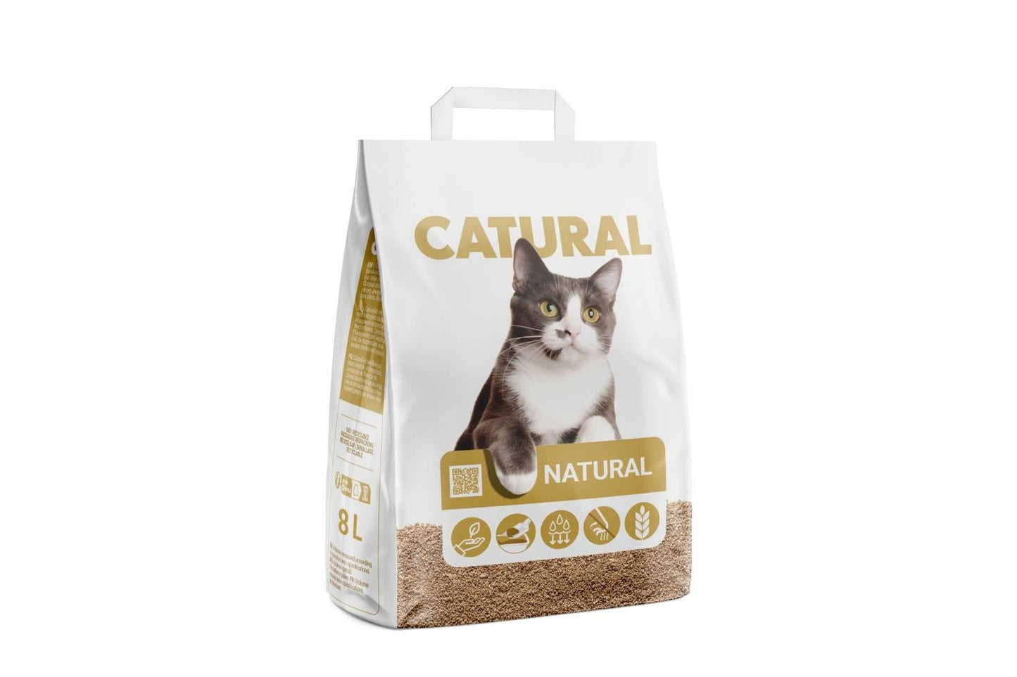  Catural Natural Clumping Cat Litter 8 Litres