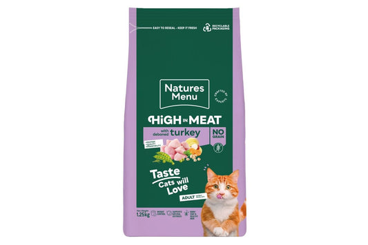  Natures Menu Adult Cat High In Meat With Turkey