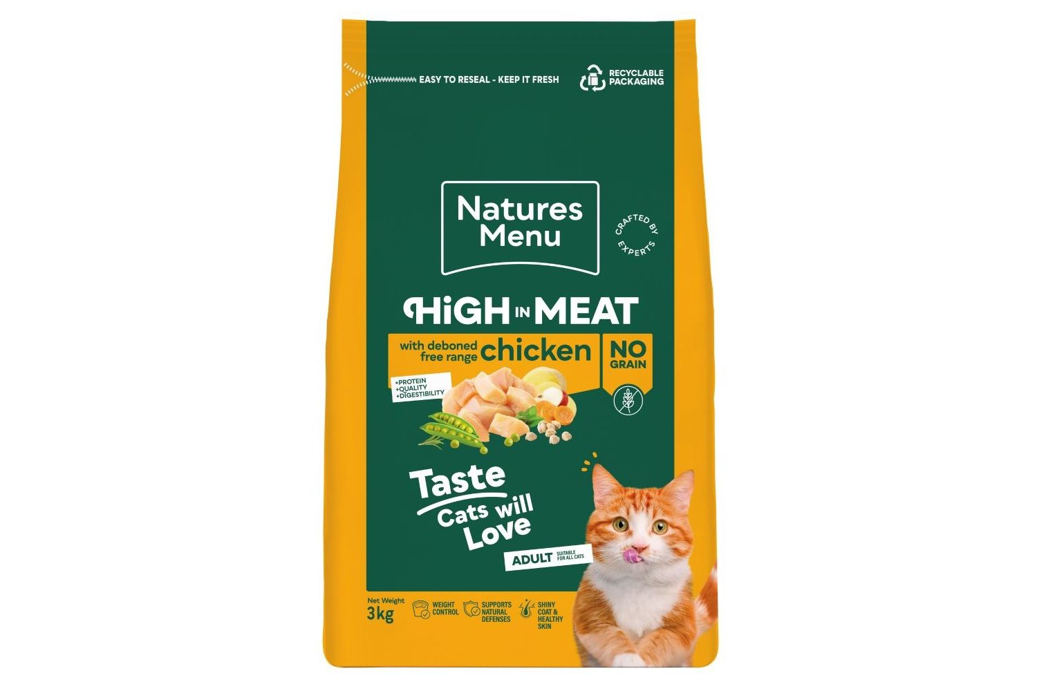  Natures Menu Adult Cat High In Meat With Chicken