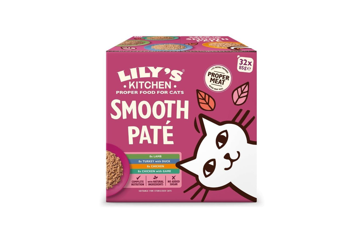  Smooth Paté Selection Multipack For Cats 32pk