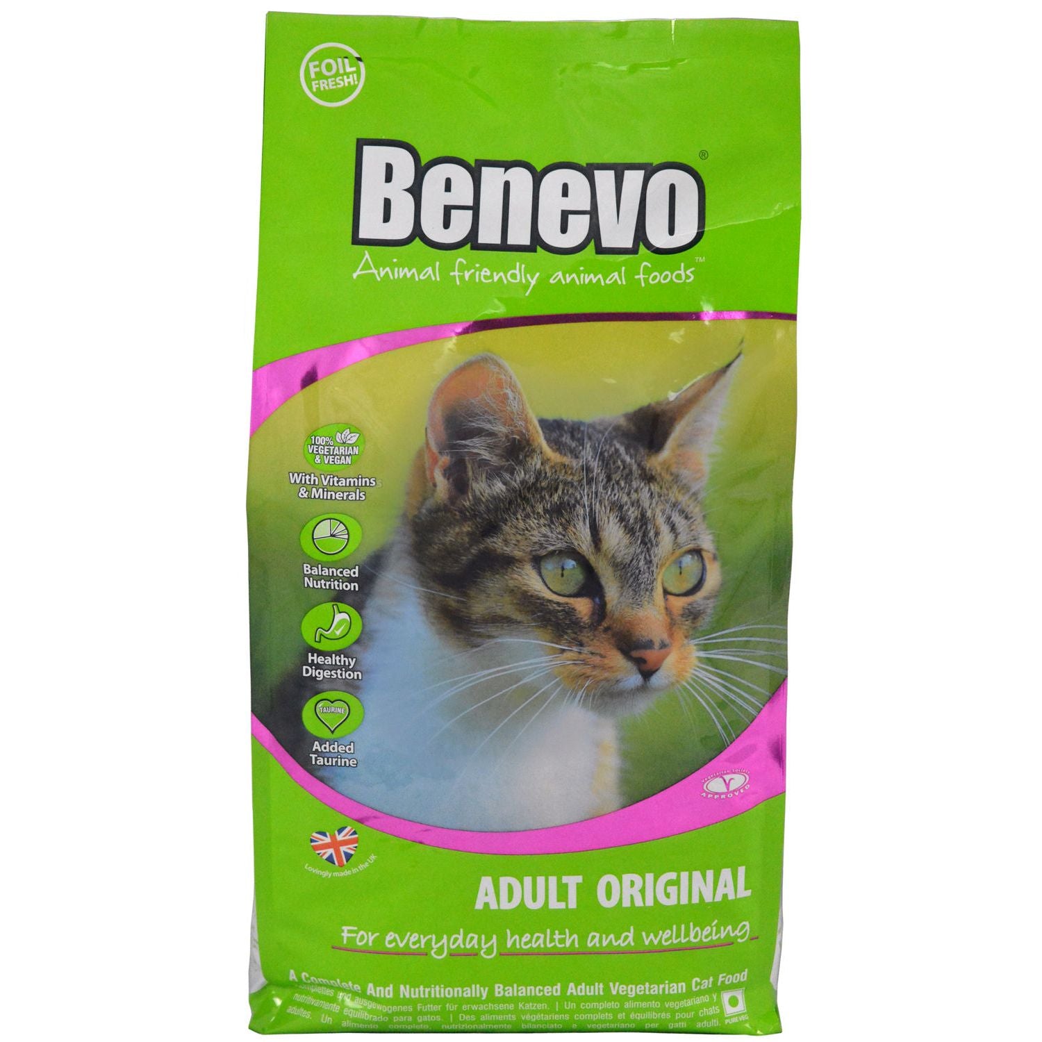  Benevo Adult Original Complete Vegetarian & Vegan Cat Food