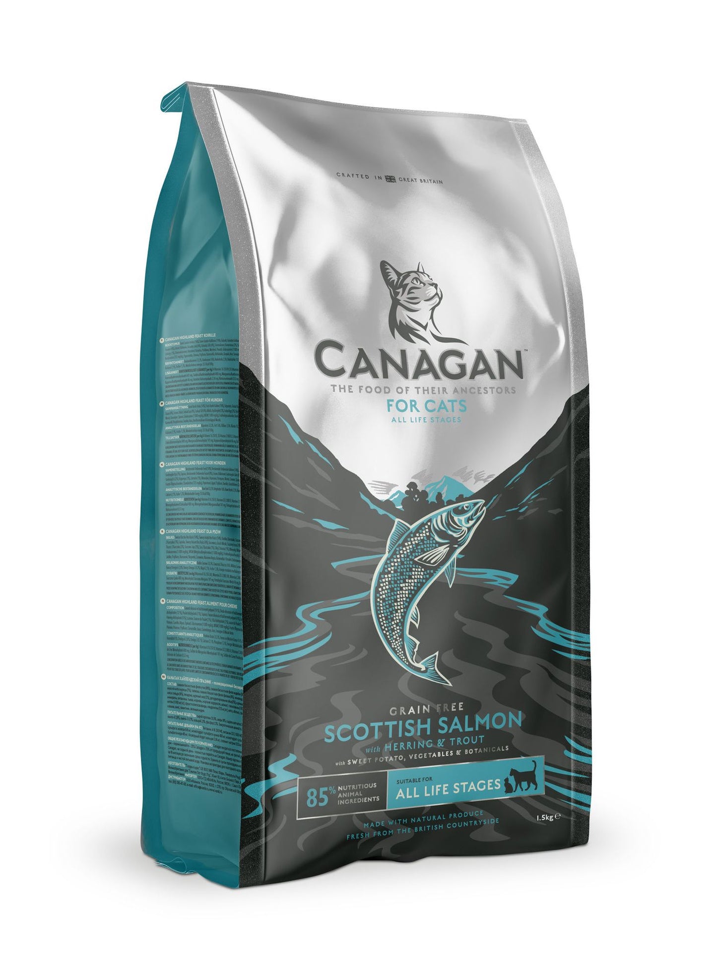  Canagan Scottish Salmon Grain-Free Dry Cat Food