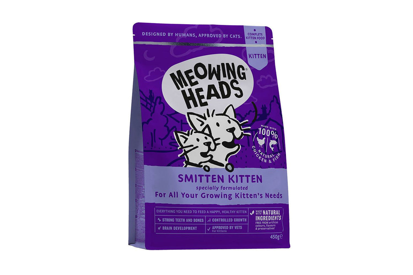  Meowing Heads Smitten Kitten Dry Cat Food