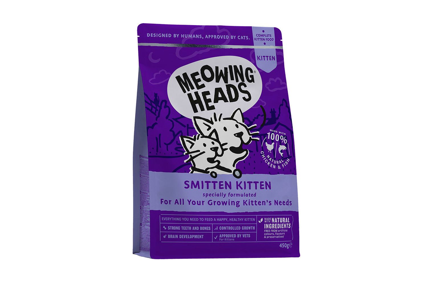  Meowing Heads Smitten Kitten Dry Cat Food
