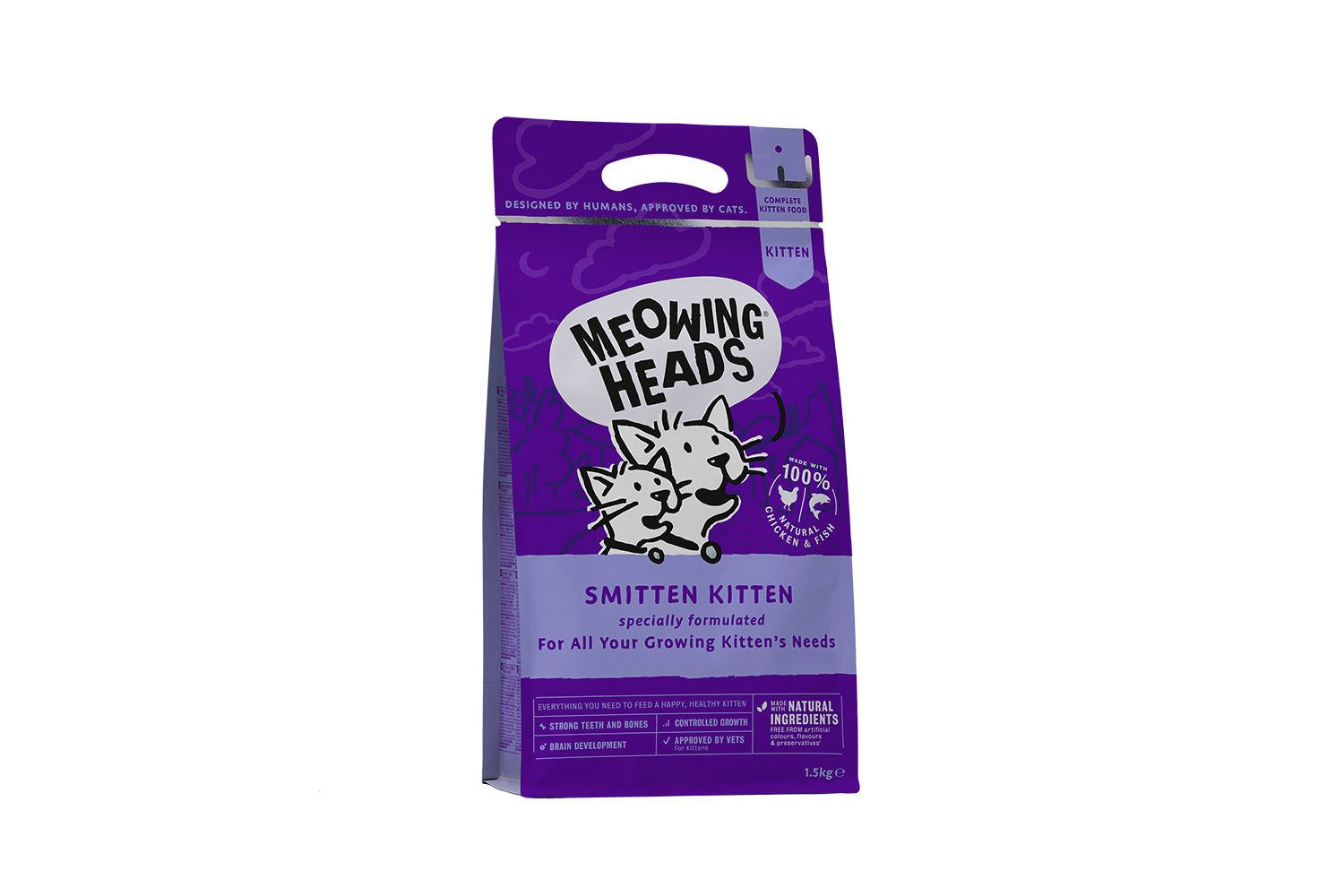  Meowing Heads Smitten Kitten Dry Cat Food