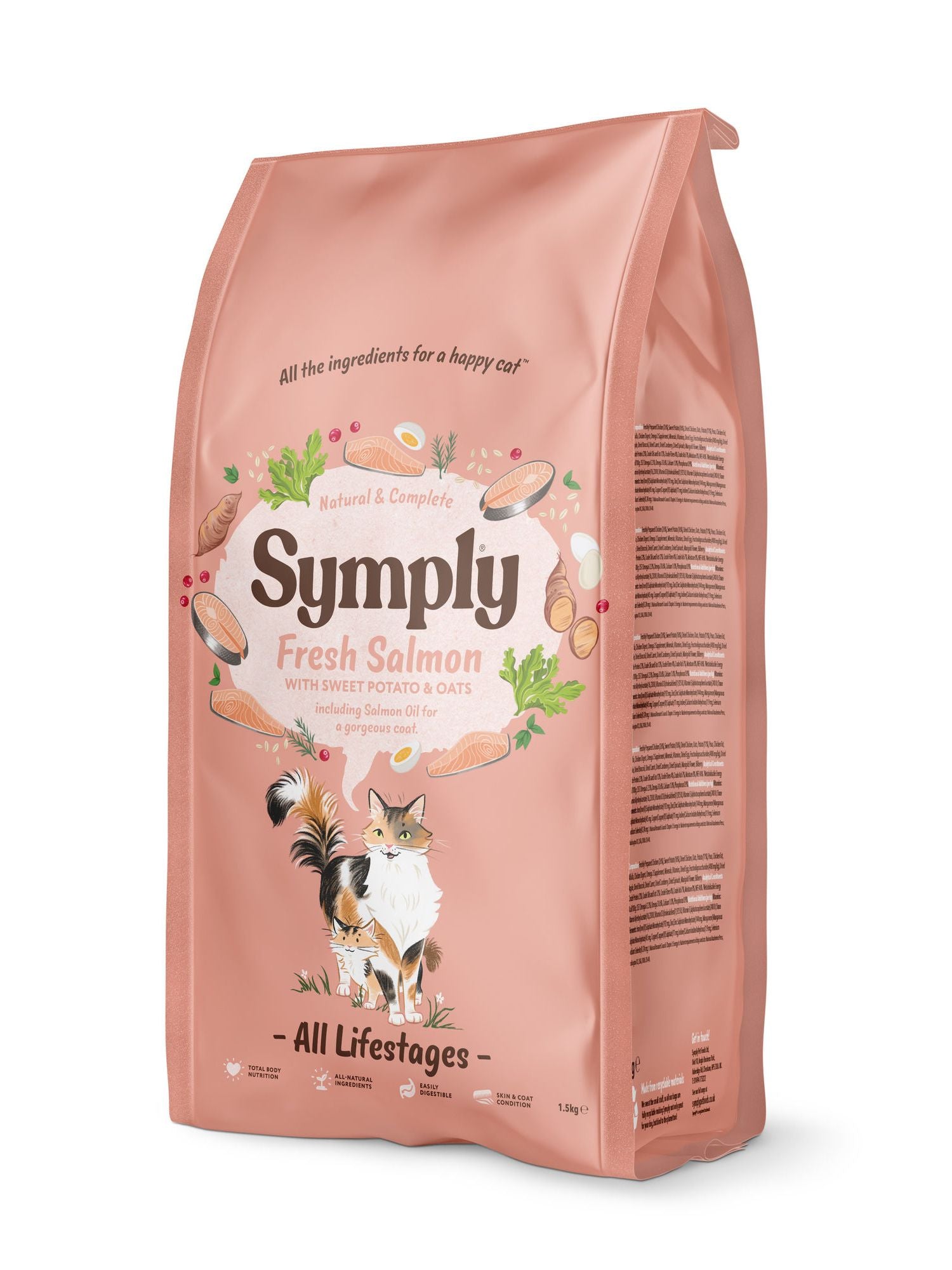  Symply Salmon Adult Dry Cat Food