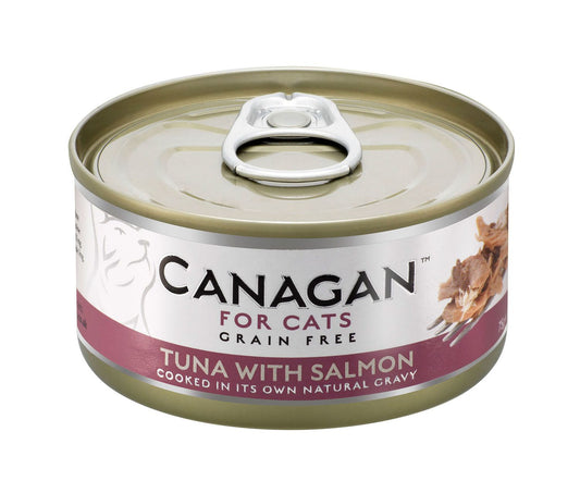  12 X 75g Canagan Ocean Tuna With Salmon Grain-Free Cat Food