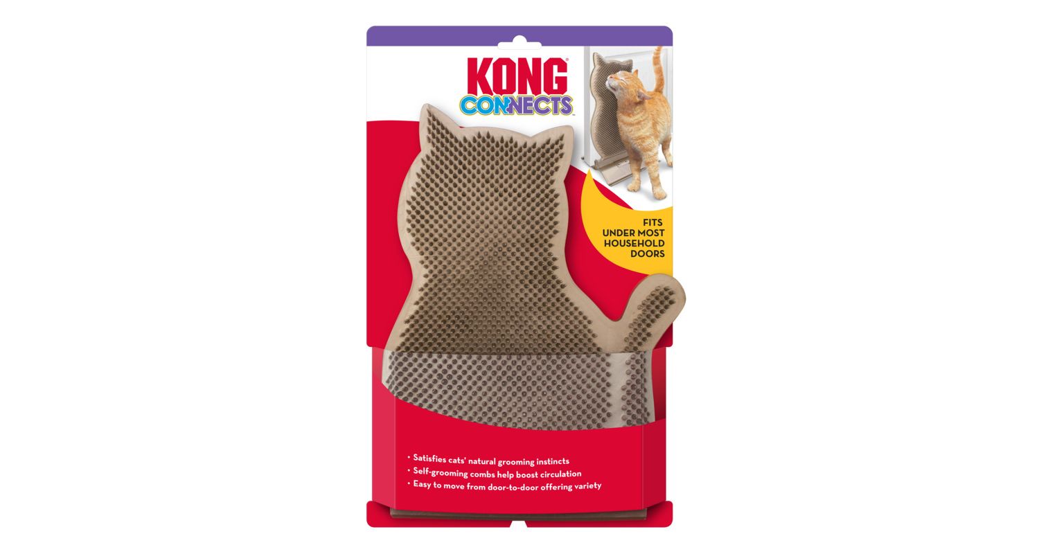  KONG Connects Kitty Comber Grooming Toy