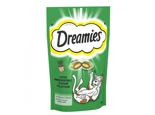  8 X Dreamies With Catnip 60g