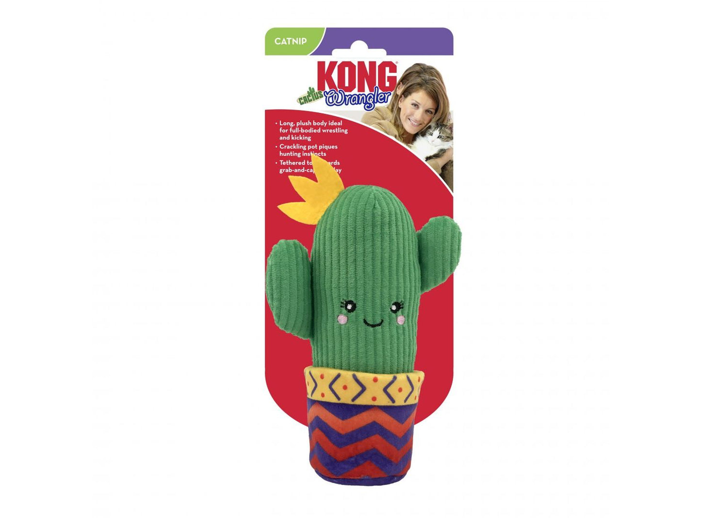  KONG Wrangler Cactus Cat Toy