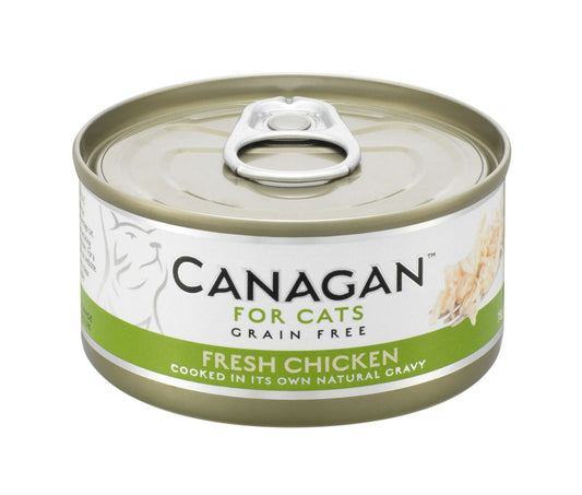  12 X 75g Canagan Free Run Chicken Grain-Free Cat Food
