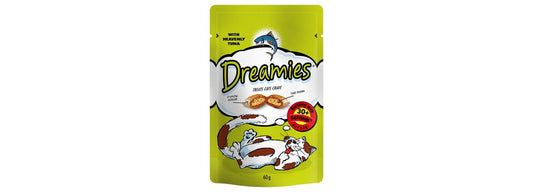  8 X 60g Dreamies Cat Treats With Tuna
