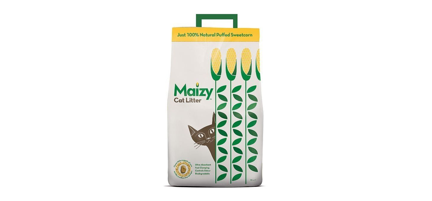  Maizy 100% Natural Corn Clumping Cat Litter