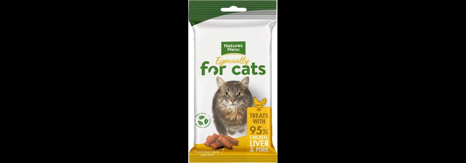  Natures Menu Real Meat Chicken & Liver Cat Treats
