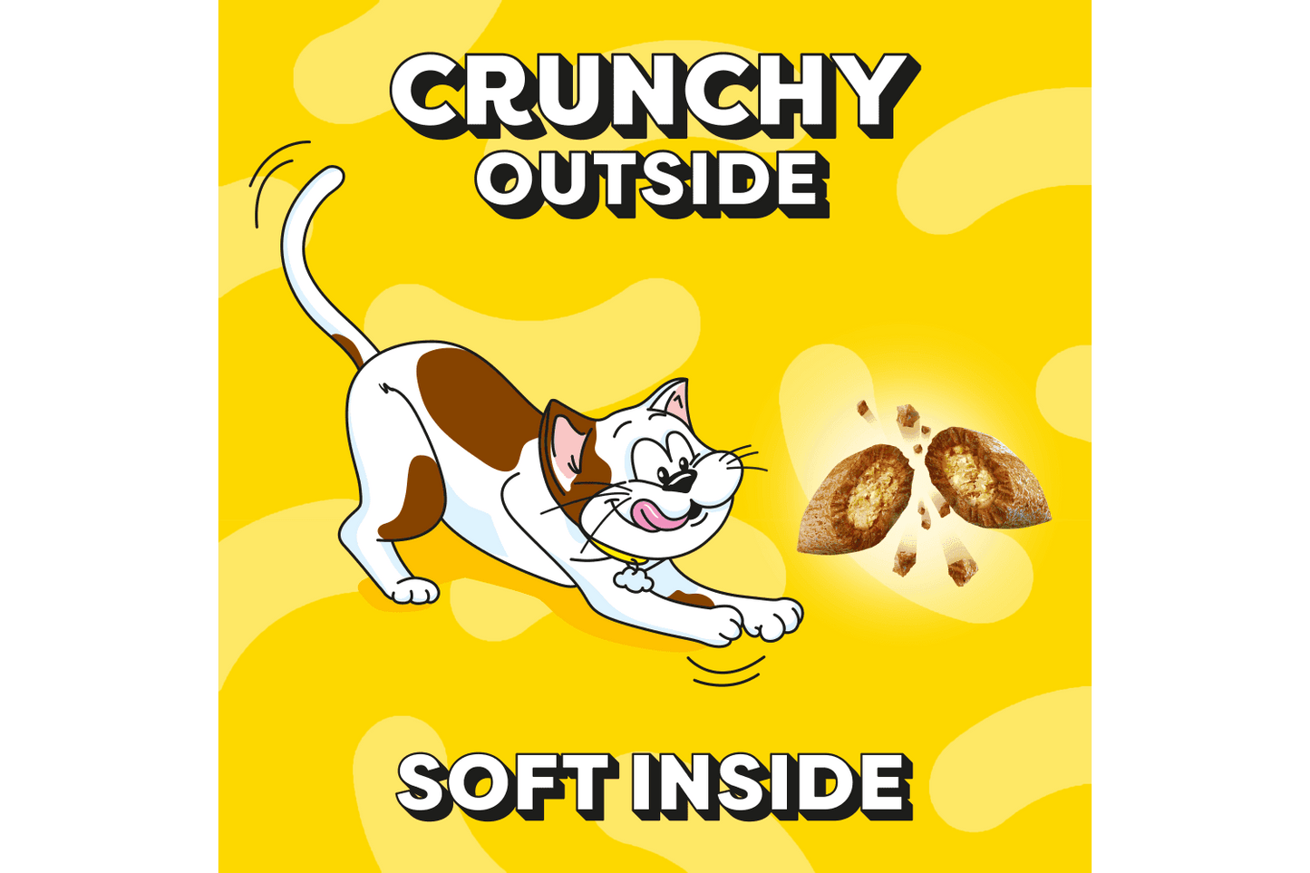  8 X Dreamies Cat Treats With Beef 60g