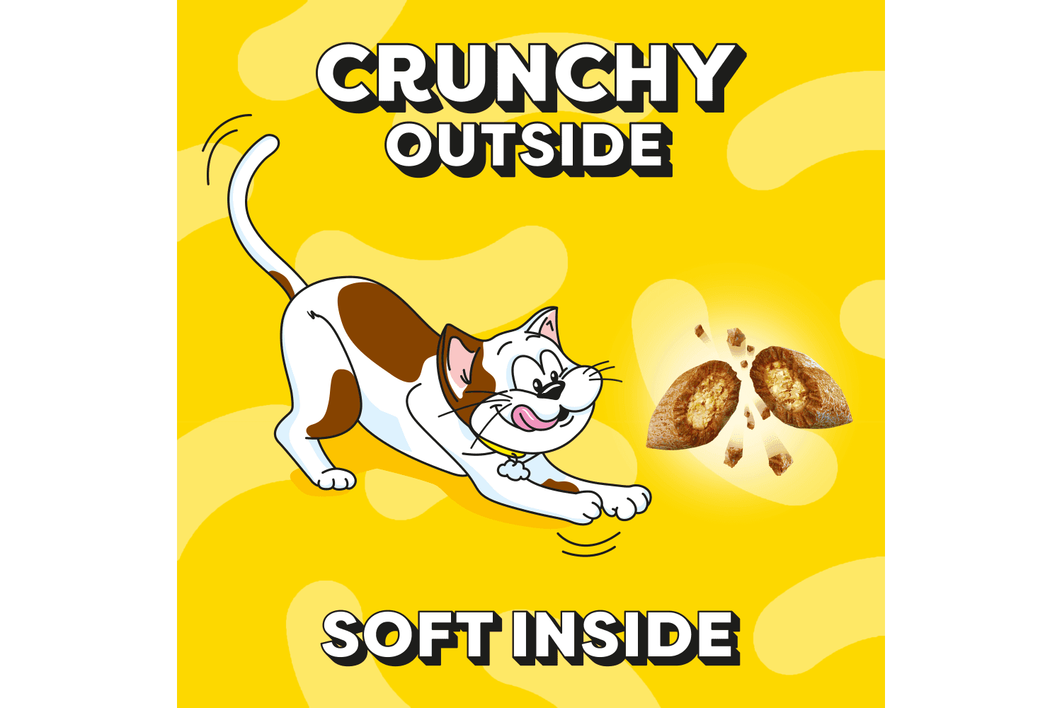  8 X Dreamies Cat Treats With Beef 60g