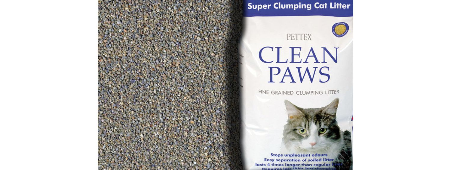  Pettex Clean Paws Clumping Cat Litter 15kg